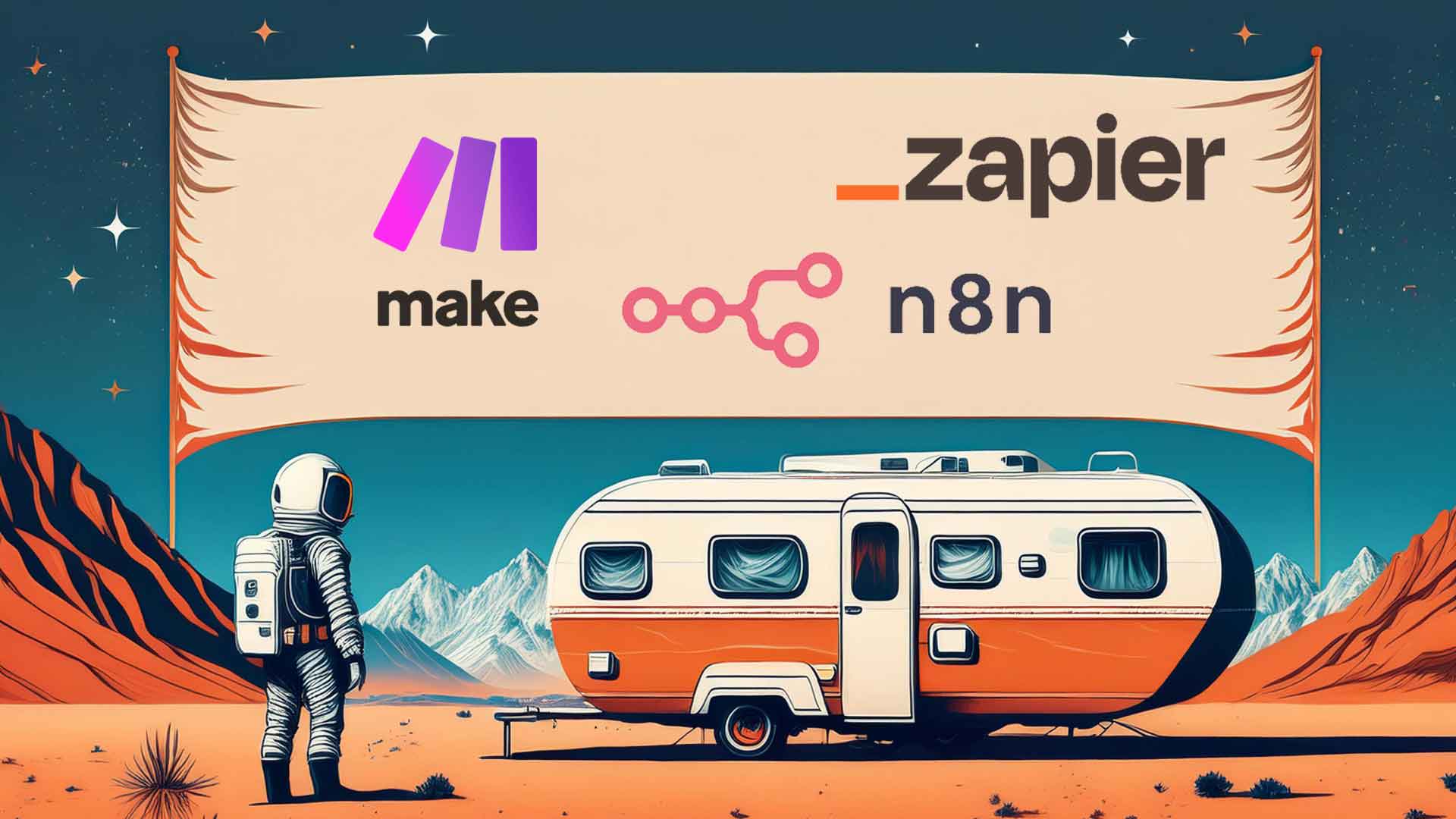 A Comprehensive Analysis of Automation Tools: n8n, Make, and Zapier